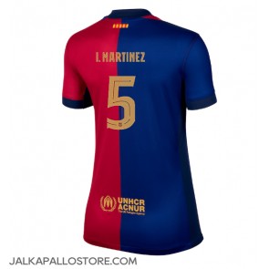 Barcelona Inigo Martinez #5 Kotipaita Naisten 2024-25 Lyhythihainen